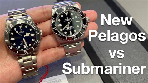 rolex submariner vs tudor pelagos